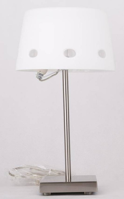Lampka nocna Small beżowa z abażurem E14 Candellux