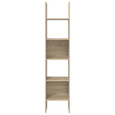 Regał na książki, dąb sonoma, 40x35x180 cm