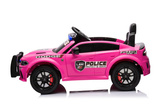 Auto Na Akumulator Dodge Charger Policyjny Różowy