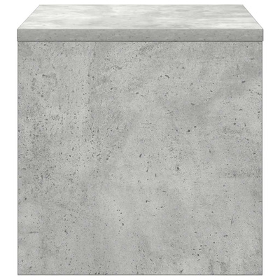 Szafka nocna, betonowy szary, 40x30x30 cm
