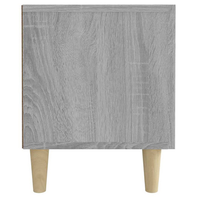 vidaXL Szafka pod TV, szary dąb sonoma, 180x31,5x40 cm