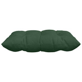 Poduszki na siedziska 4 pcs Ciemna zieleń 40 x 40 x 6 cm