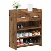 Szafka na buty z szufladą Stare drewno 73,5 x 36 x 92 cm