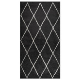 vidaXL Dywan shaggy z wysokim runem, kremowo-antracytowy, 80x150 cm