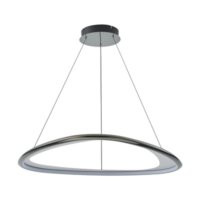 MD3888-1L-3BCT GETAFE LAMPA WISZĄCA CZARNY CHROM/BLACK CHROME