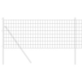 Ogrodzenie Euro 0,6 x 50 m Żelazo pokryte PVC Szary