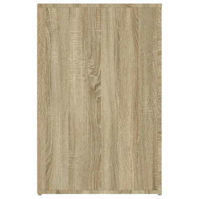 vidaXL Biurko, dąb sonoma, 100x49x75 cm, materiał drewnopochodny