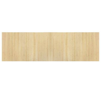 vidaXL Dywan prostokątny, jasny naturalny, 60x200 cm, bambusowy
