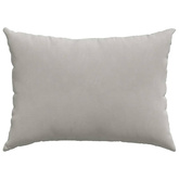 Poduszki na sofę 2 pcs Jasnoszary 70 x 50 cm tkanina