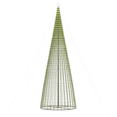 vidaXL Stożkowa choinka z lampek, 1544 niebieskich LED, 500 cm