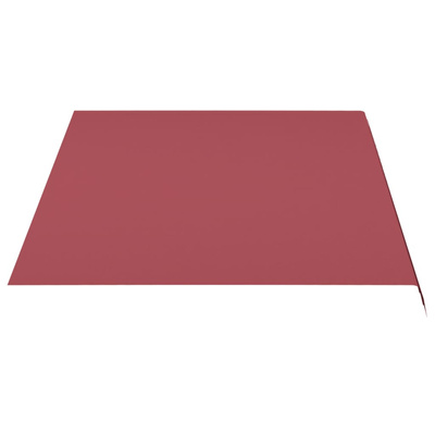 Zapasowa tkanina na markizę, burgundowa, 4,5x3 m, poliester