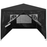vidaXL Namiot imprezowy, 3 x 4 m, antracytowy