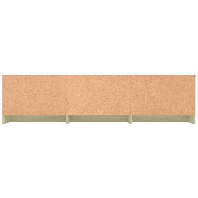 vidaXL Szafka pod TV, dąb sonoma, 140x40x35,5 cm