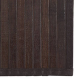 vidaXL Dywan prostokątny, ciemnobrązowy, 100x400 cm, bambusowy