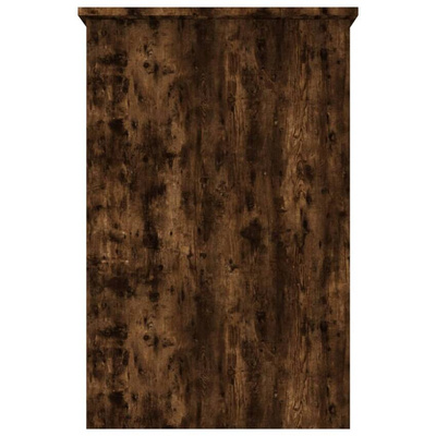 vidaXL Biurko, przydymiony dąb, 100x50x76 cm, materiał drewnopochodny model standard
