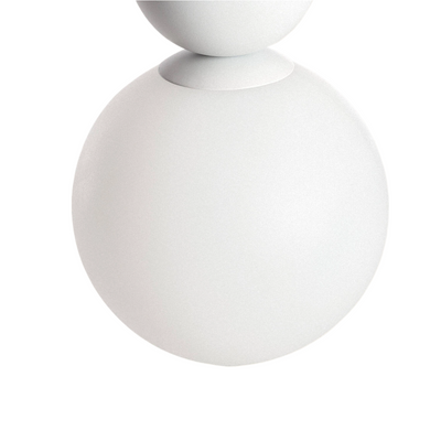 Lampa Wisząca ze szkła mlecznego ?30cm G9 Abruzzo Dizzaro Trio