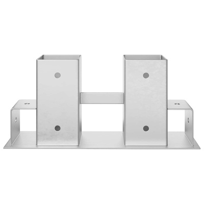 Pomoc w układaniu drewna kominkowego 12 pcs srebrny 34 x 10 x 15 cm