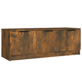vidaXL Szafka pod TV, przydymiony dąb, 197x35x52 cm