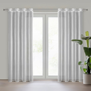 Firana Esel biała 135x250