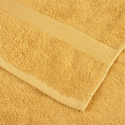 Ręczniki toaletowe Premium, SOLUND 2 szt., złote, 30x30 cm, 600 g/m?