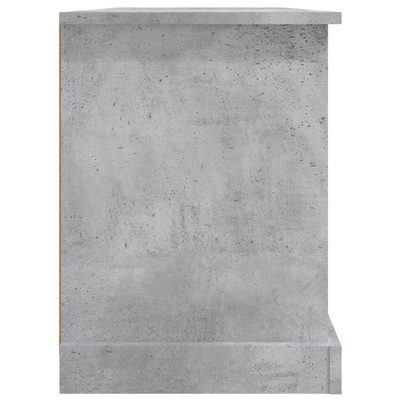 vidaXL Szafka pod TV, szarość betonu, 99,5x35,5x48 cm