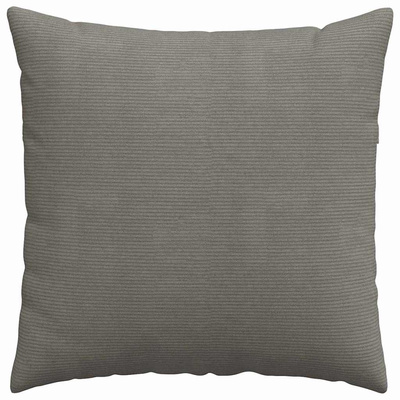 Poduszki na sofę 2 pcs Jasnoszary 80 x 80 cm Tkanina sztruksowa