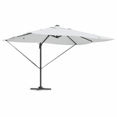Parasol plażowy Ze LED Lights piaskowy 352 x 251 x 265 cm