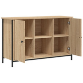 Szafka pod TV, dąb sonoma, 100x35x65 cm materiał drewnopochodny