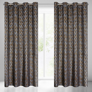 Zasłona Laura czarna 140x250