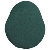 Poduszki Wałkowe 2 pcs Ciemna zieleń ? 15 x 40 cm tkanina