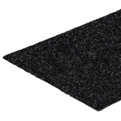 Maty na schody samoprzylepne 15 szt. 76x20 cm czarne prostokątne
