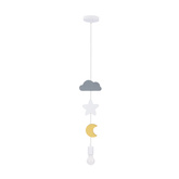 moon sc lampa wisząca 1x20w E27 iq kids mix kolor
