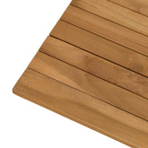 Blat stołu 100 x 50 x 3,5 cm Prostokątny Lite drewno teakowe
