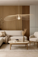 Lampa wisząca KP-21 BEŻ z serii KAPELUSZ