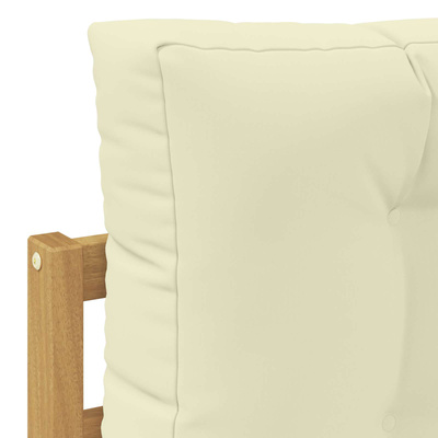Zestawy sof 10 szt. Biały i kremowy Polyester