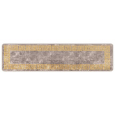 Chodnik dywanowy MARSA Szary 50 x 200 cm Poliester i PVC