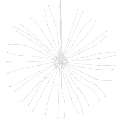 Ozdoby świąteczne, 140 lampek LED, 8 szt., ciepła biel, 17 cm