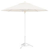 Stojak na parasol Biały Stal for 25-32 mm Pole