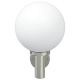 Zewnętrzna lampa ścienna 2 pcs Srebrny 28 x 25 x 38 cm