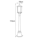 Lampa ogrodowa stojąca K-8212 z serii DETROIT