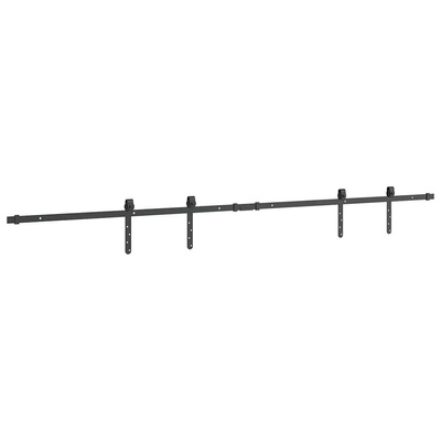 System do drzwi przesuwnych do mebli, 200 cm, stal węglowa model standard