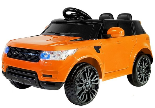 Auto Na Akumulator HL1638 Dla Dzieci Pilot MP3 Światło LED Pomarańczowy