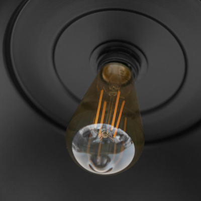 Lampa wisząca LOFT GRAVIS E27 czarna łańcuch, industrialna EDO777185 EDO Solutions