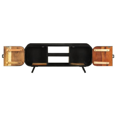 Szafka pod TV, 110x30x45 cm, lite drewno odzyskane vidaXL
