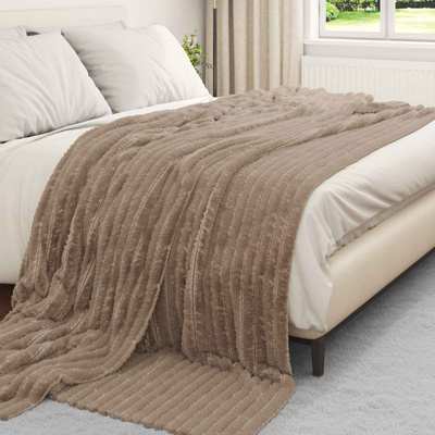 Koce narzutowe 6 pcs Camel 270 x 240 cm Polar