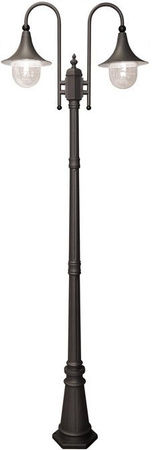 Wysoka zewnętrzna lampa stojąca K-8132 czarna z serii BOSTON KAJA