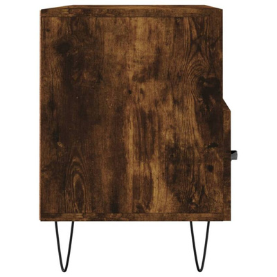 Szafka pod TV, przydymiony dąb, 102x36x50 cm vidaXL