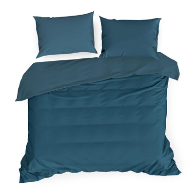 Pościel ciemnoniebieska 220x200