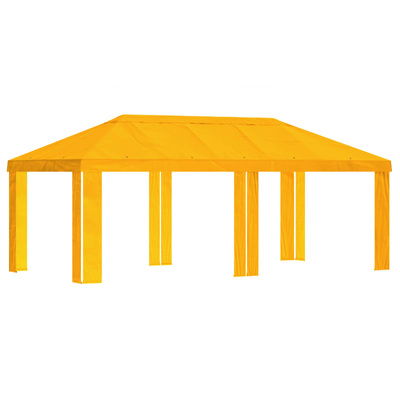 Pokrycie altany 6 x 3 m żółty Poliester 190 gsm