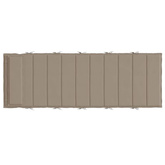 vidaXL Poduszka na leżak, kolor taupe, 180x60x3 cm, tkanina Oxford